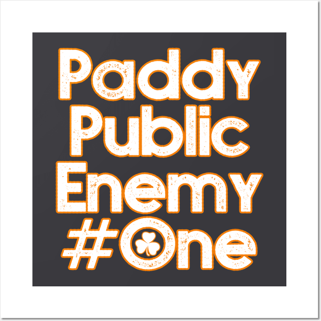 Paddy Public Enemy #One Wall Art by GrafPunk